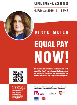 Plakat Lesung Equal Pay Now!
