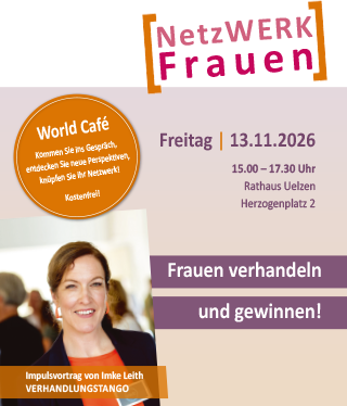 Plakat Netzwerk Frauen Uelzen 2026